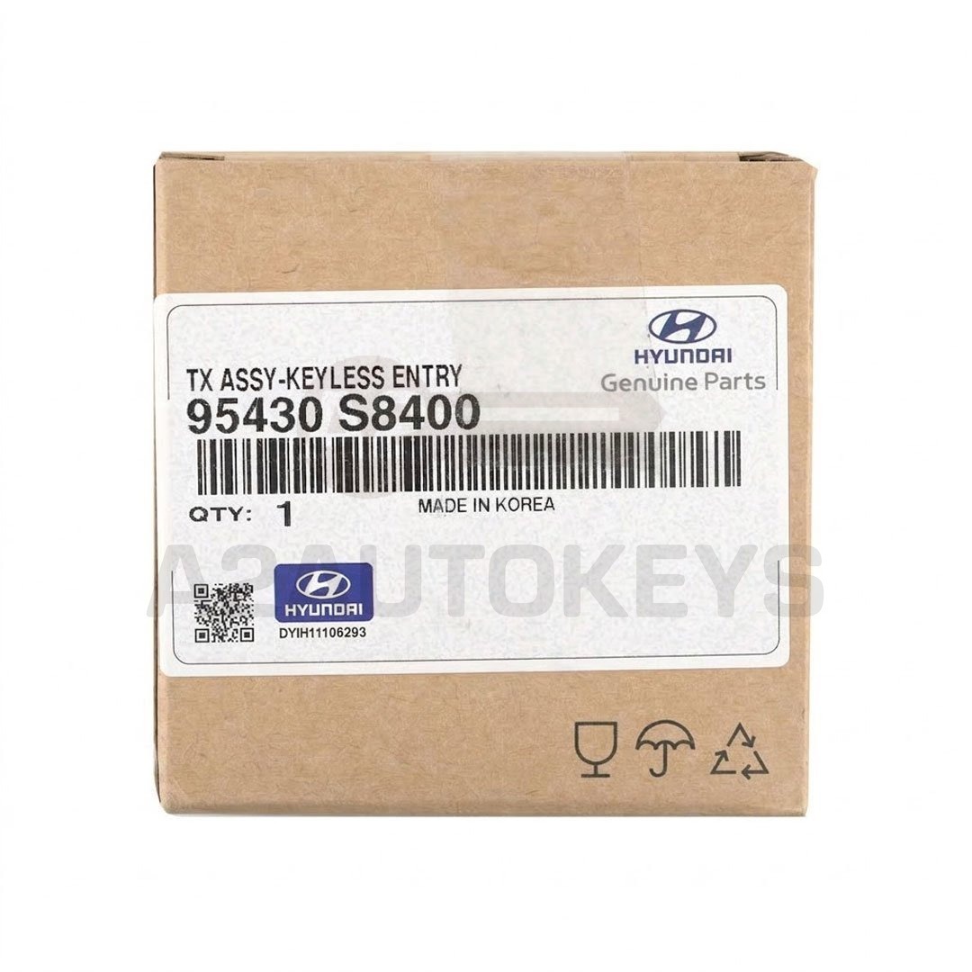 Hyundai Palisade 2021 Genuine Flip Remote Key 3 Buttons 433MHz 95430-S8400