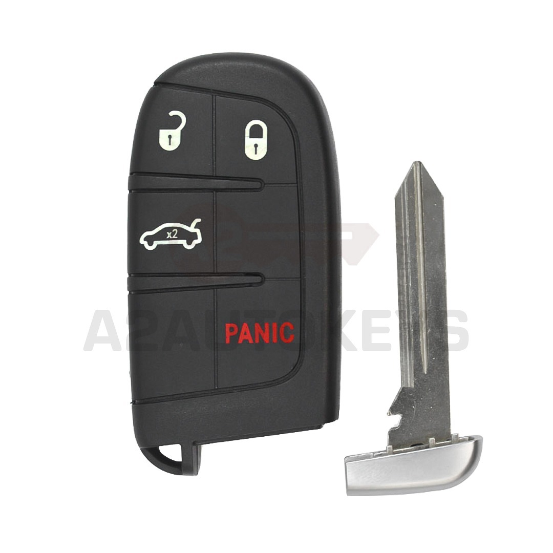 Chrysler Dodge Jeep Smart Remote Key 3+1 Buttons 433MHz 56046758AA