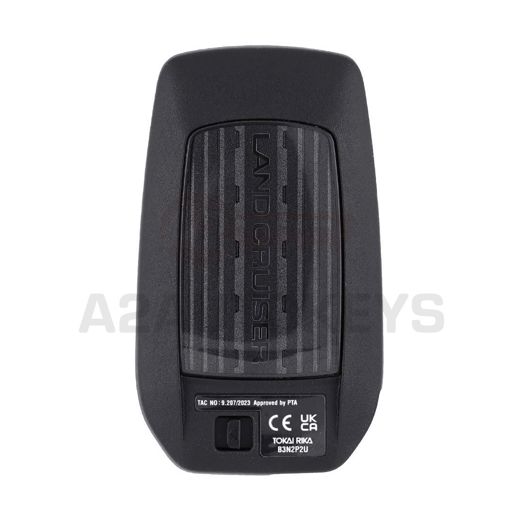 Toyota Land Cruiser Prado 2025 Genuine Smart Remote Key 3 Buttons 433.58/434.42MHz 8990H-60741 / 8990H-60740