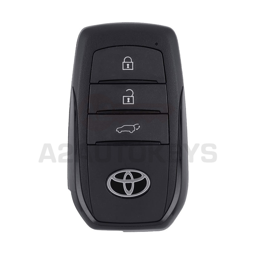 Toyota Land Cruiser Prado 2025 Genuine Smart Remote Key 3 Buttons 433.58/434.42MHz 8990H-60741 / 8990H-60740