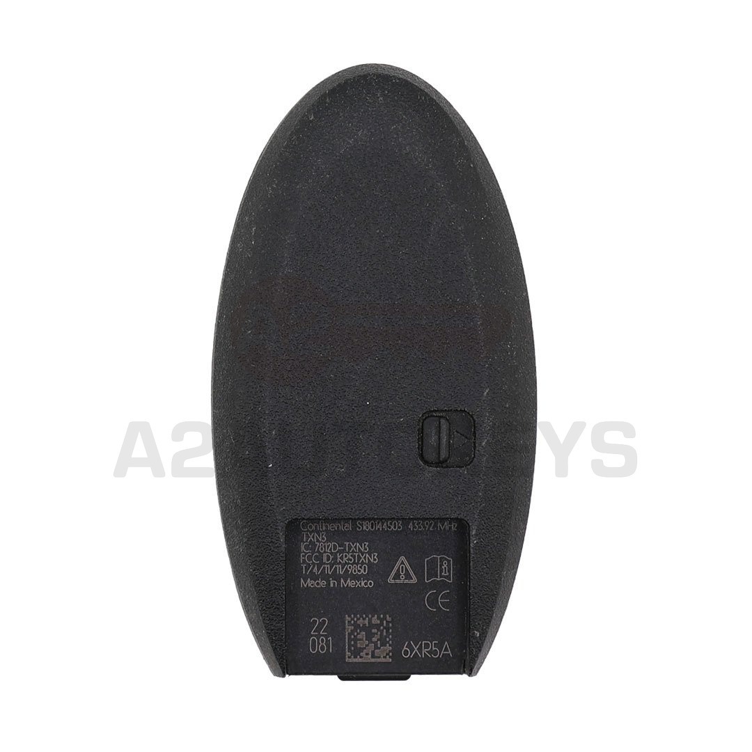 Nissan Pathfinder 2022 Original Smart Remote Key 3+1 Buttons 433MHz 285E3-6XR5A