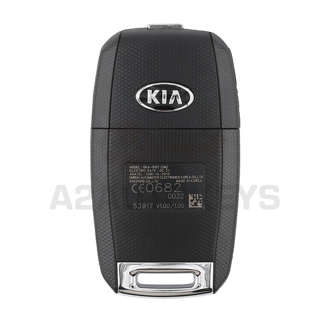 KIA Sorento 2017 Flip Genuine Remote Key 3 Buttons 433MHz 95430-C5201