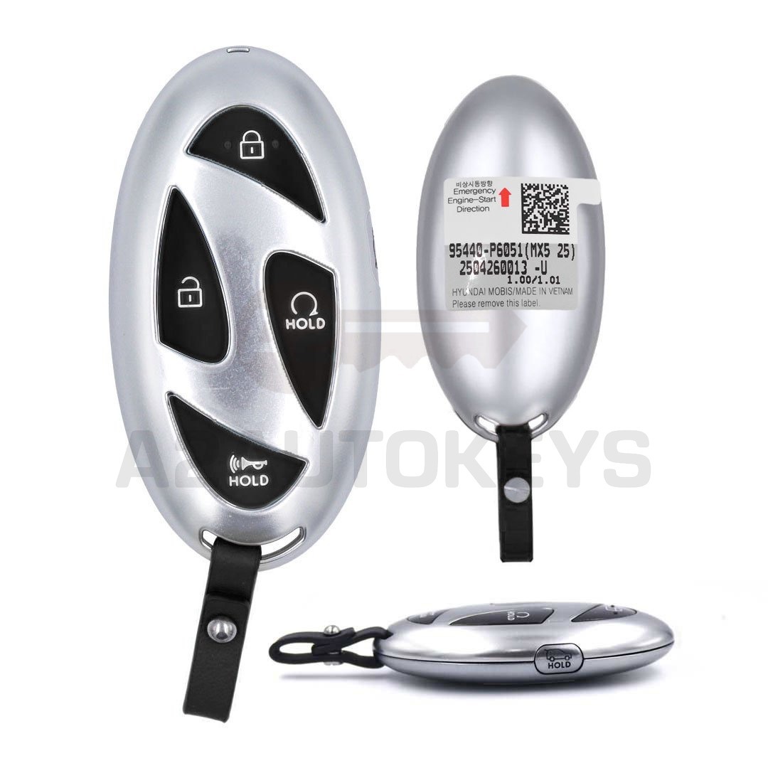 Hyundai Santa Fe MX5 2025 Genuine Smart Remote Key 4+1 Buttons 433MHz 95440-P6051