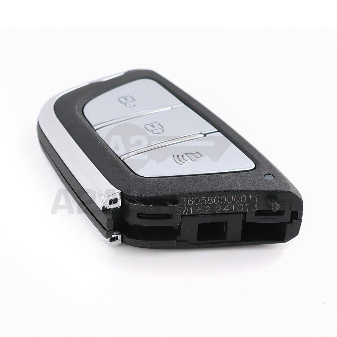 JAC Shuailing T8 Genuine Smart Remote Key 3 Buttons 433.92ASK 3605800U0011