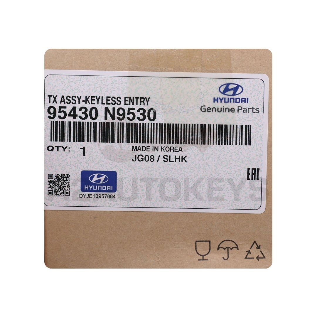 Hyundai Tucson 2025 Genuine Flip Remote Key 3 Buttons 433MHz 95430-N9530