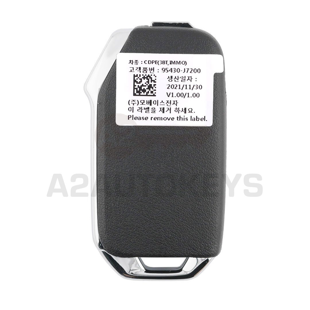 KIA Ceed 2022 Genuine Flip Remote Key 3 Buttons 433MHz 95430-J7200