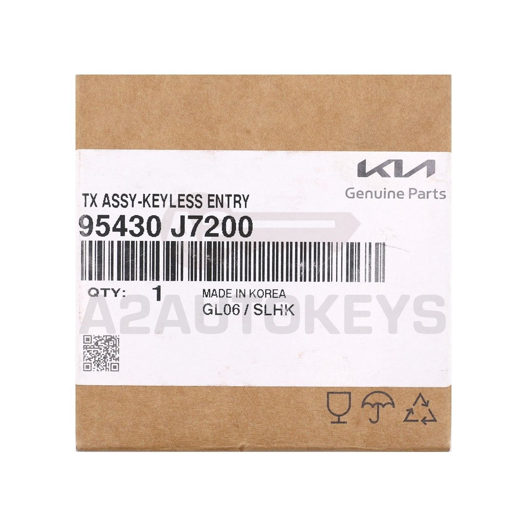 KIA Ceed 2022 Genuine Flip Remote Key 3 Buttons 433MHz 95430-J7200