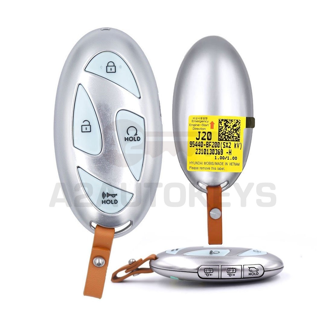 Hyundai Kona 2024 Genuine Smart Remote Key 6+1 Buttons 433MHz 95440-BF200