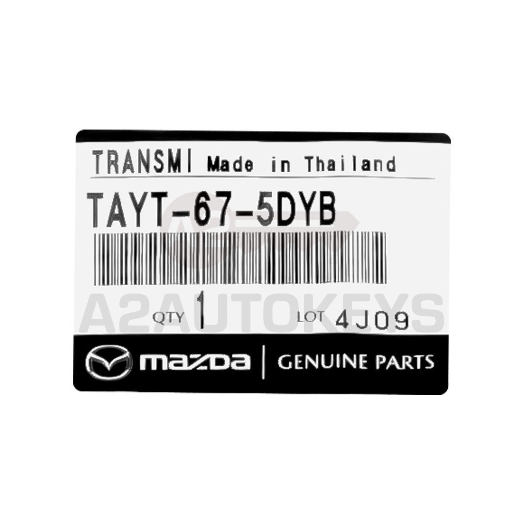 Mazda CX-5 2020-2023 Genuine Smart Remote Key 3+1 Buttons 433MHz TAYT-67-5DYB