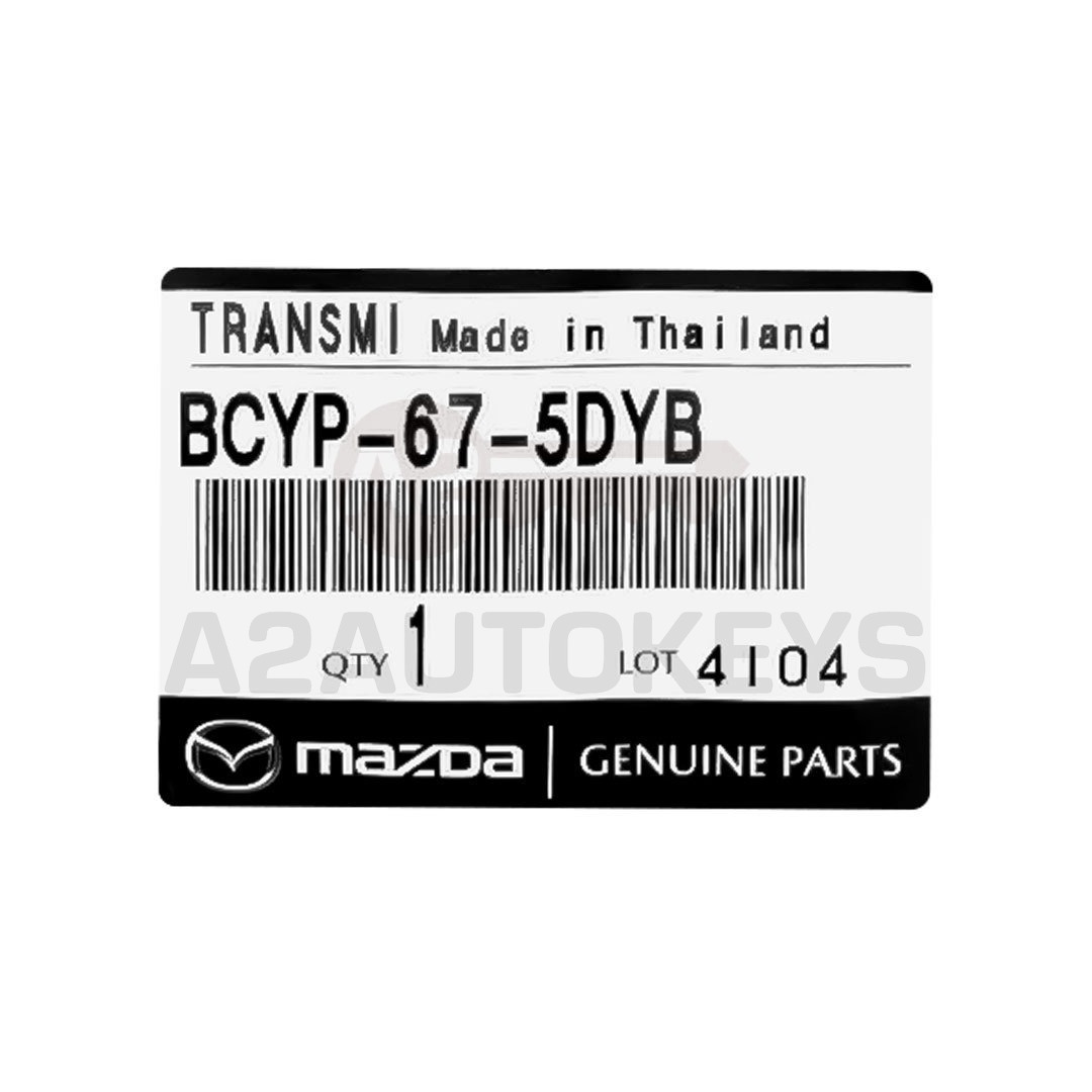 Mazda 3 2019-2023 Hatchback Genuine Smart Remote Key 2+1 Buttons 433MHz BCYP-67-5DYB