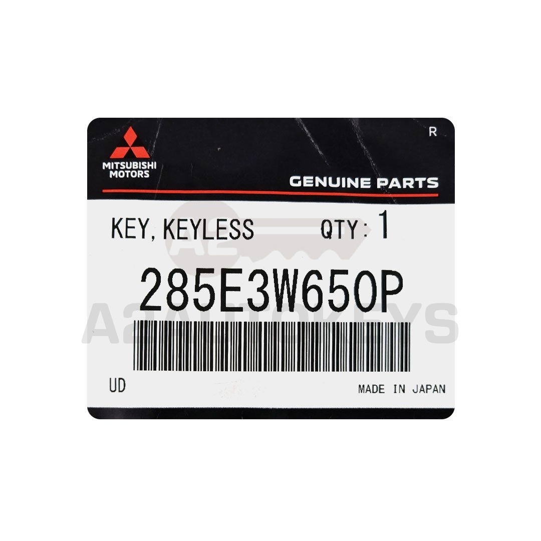 Mitsubishi Eclipse Cross 2024 Genuine Smart Remote Key 3+1 Buttons 315MHz 285E3W650P