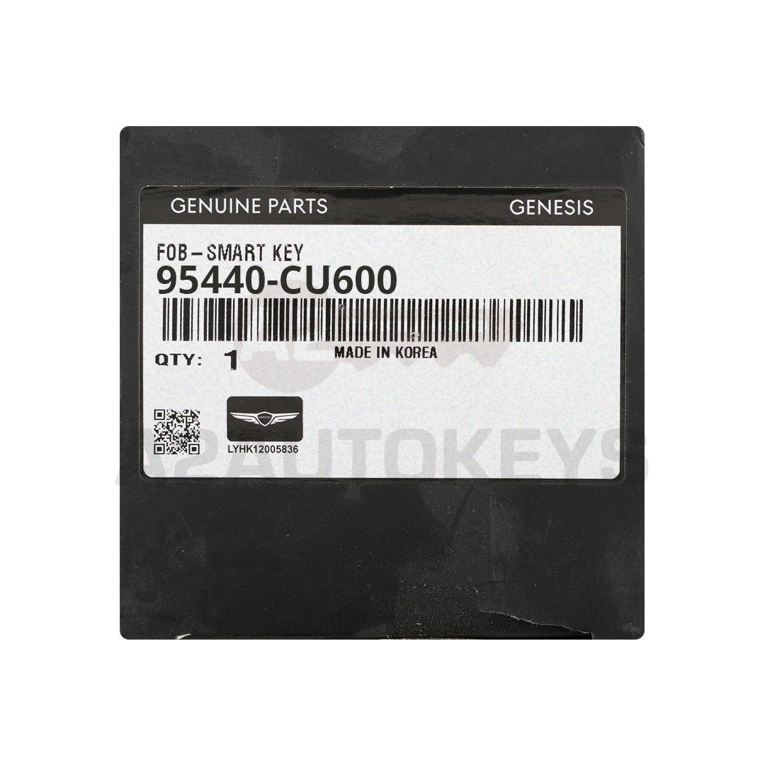 Genesis GV60 2024 Genuine Smart Remote Key 5 Buttons 433MHz 95440-CU600