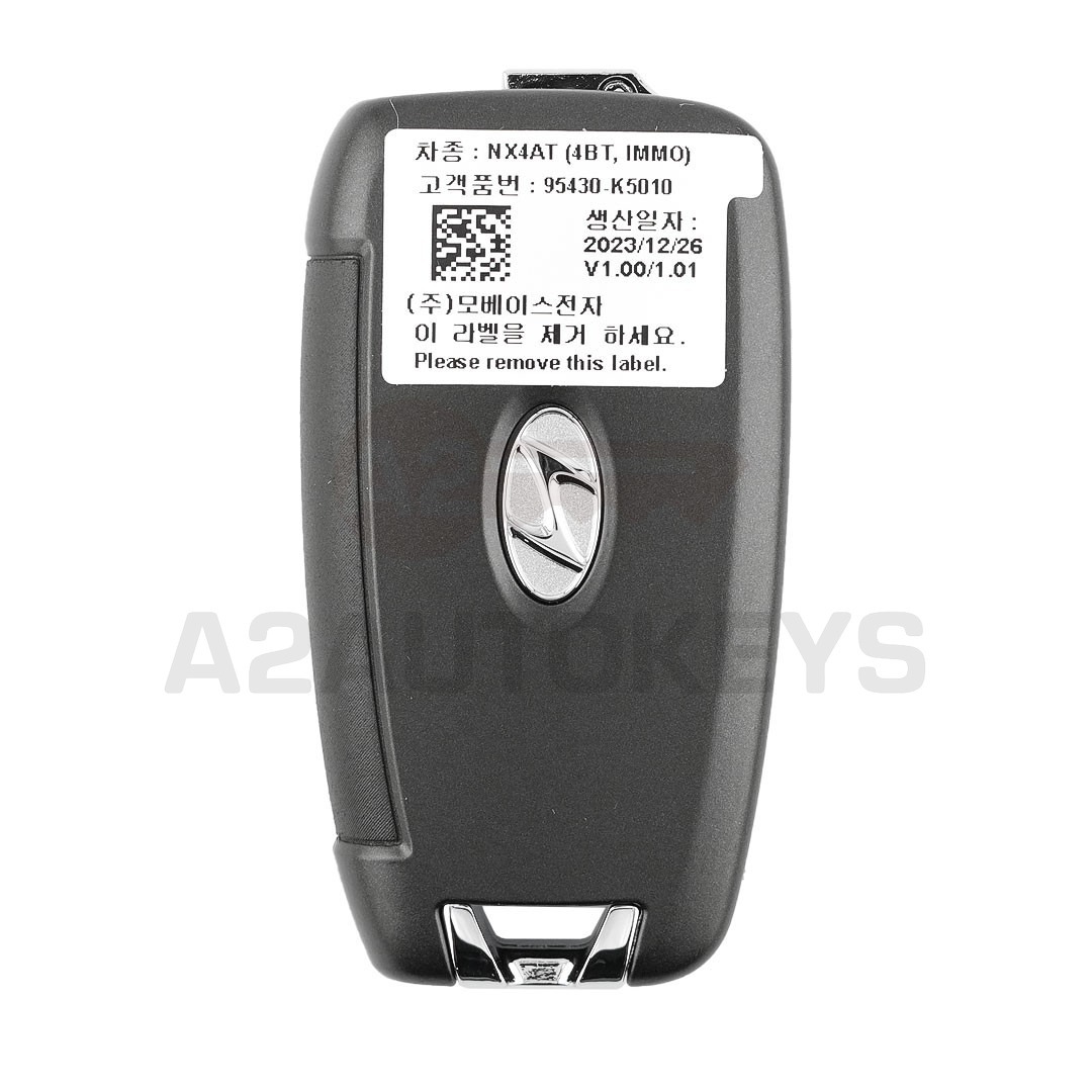 Hyundai Santa Cruz 2022 Genuine Flip Remote Key 3+1 Buttons 433MHz 95430-K5010