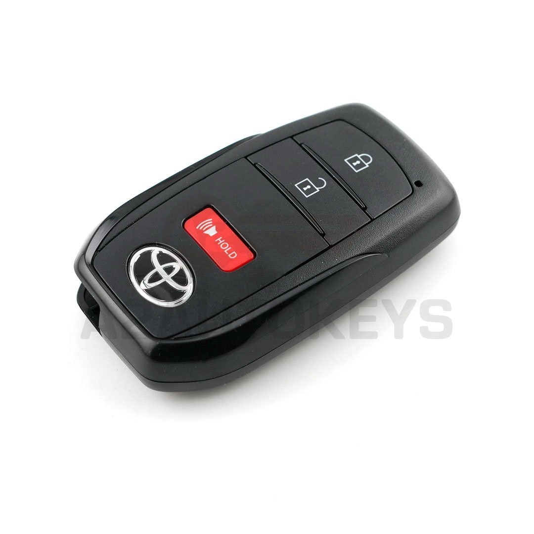 Toyota Sequoia Tacoma 2023 Genuine Smart Remote Key 2+1 Buttons 314.35/312.11MHz 8990H-0C030 / 8990H-0C031 / 8990H-60750 / 8990H-60751 / 8990H-AK010 / 8990H-AK011