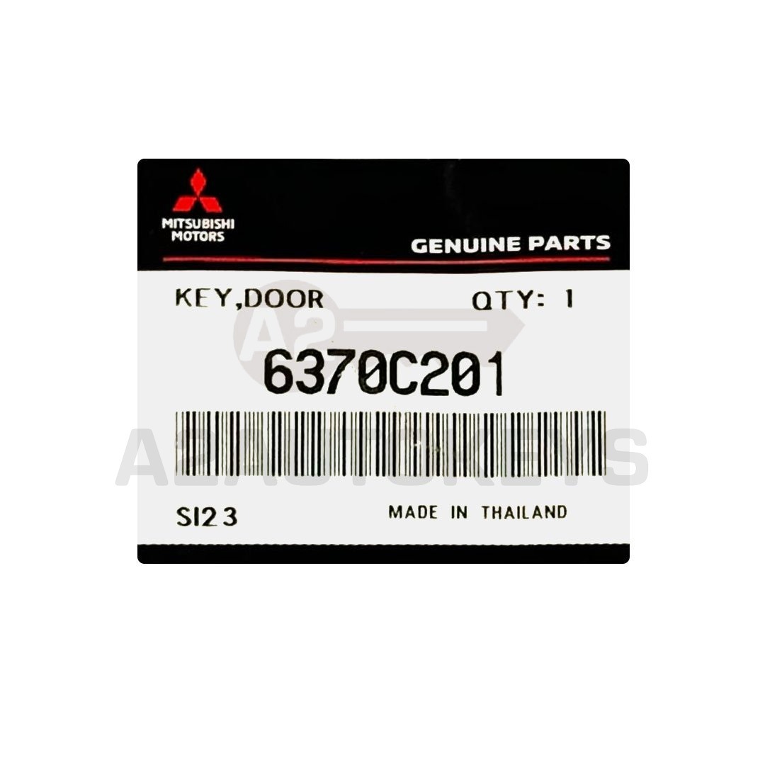 Mitsubishi L200 2019 Genuine Remote Key 2 Buttons 433MHz 6370C201 / 6370C200