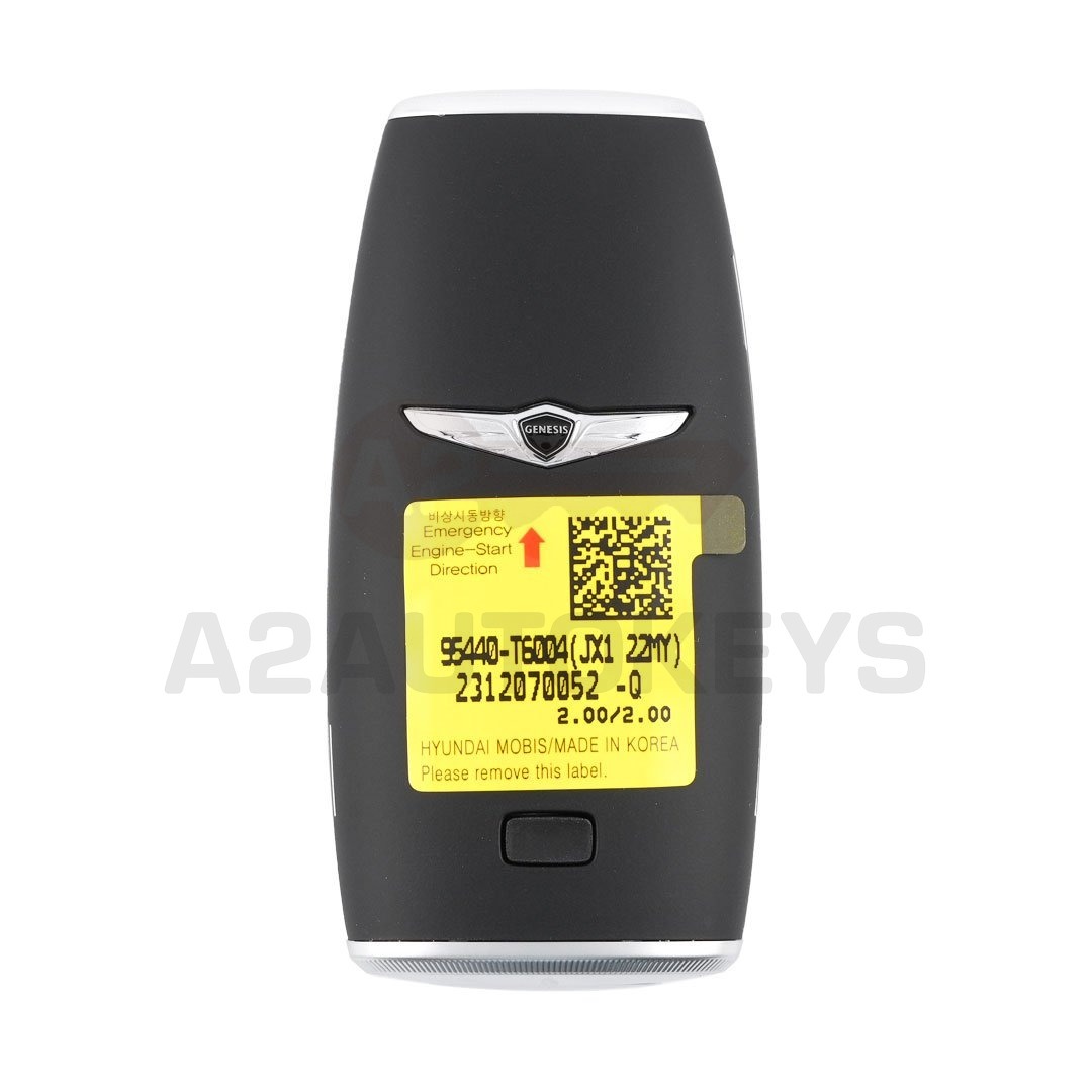 Genesis GV80 2022 Genuine Smart Remote Key 4 Buttons 433MHz 95440-T6004