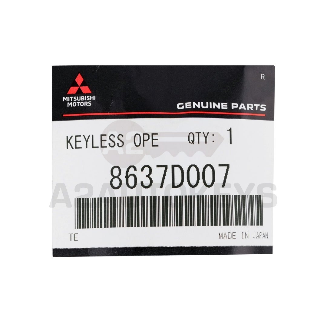 Mitsubishi Outlander 2022 Genuine Smart Remote Key 2+1 Buttons 315MHz 8637D007