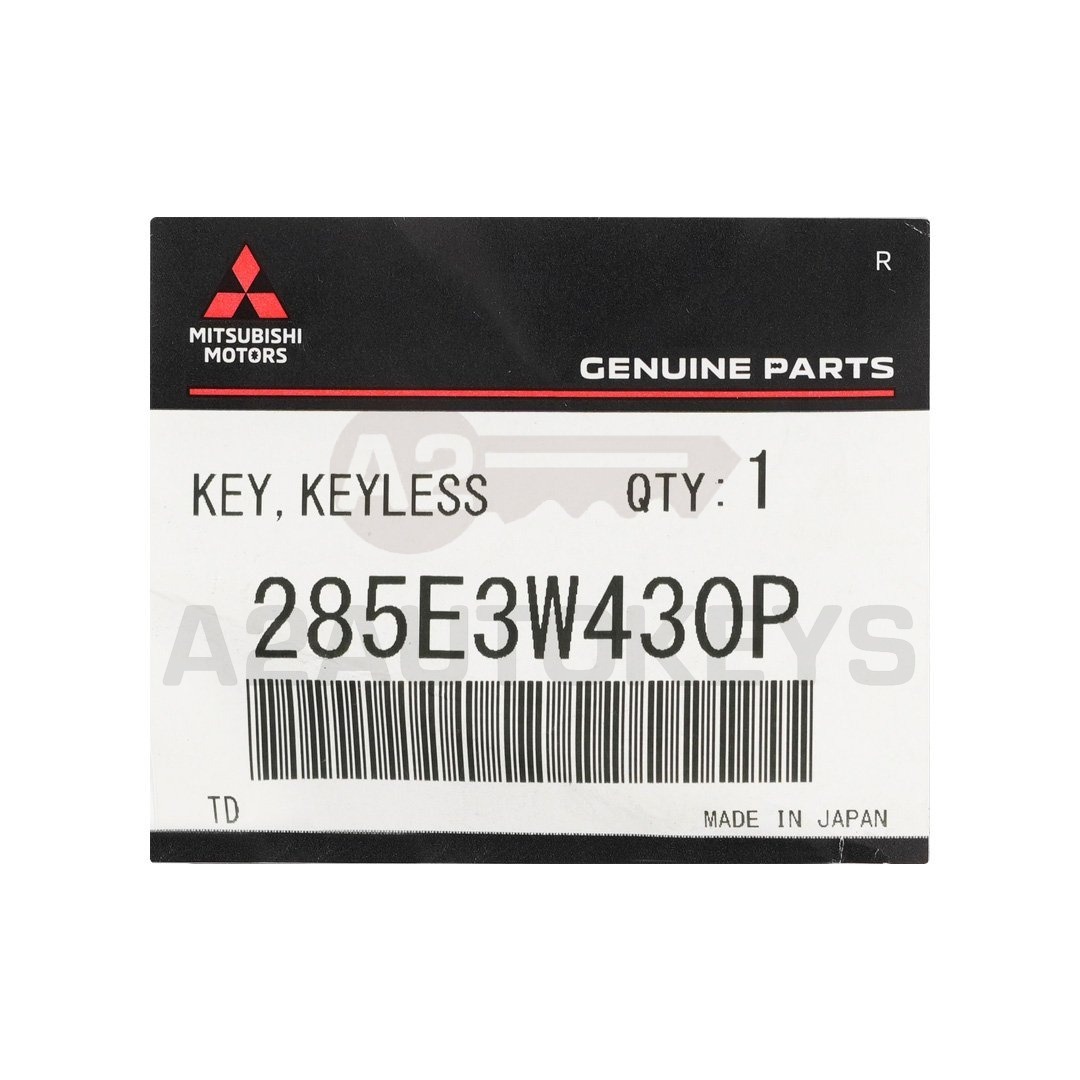 Mitsubishi Eclipse Cross 2023 Genuine Smart Remote Key 2+1 Buttons 315MHz 285E3W430P / 8637C983