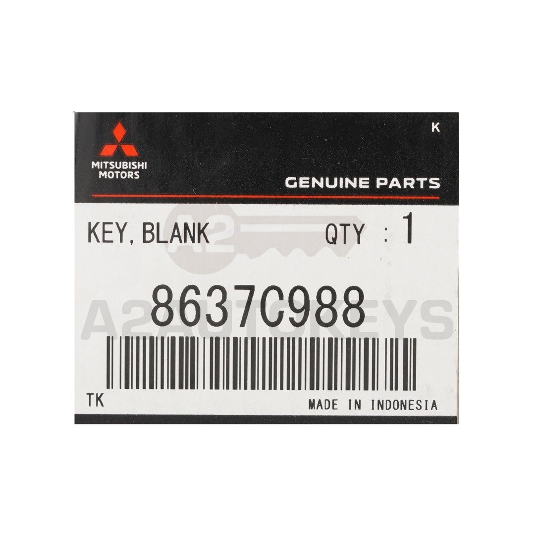 Mitsubishi Expender 2023 Genuine Smart Remote Key 2 Buttons 433MHz 8637C988