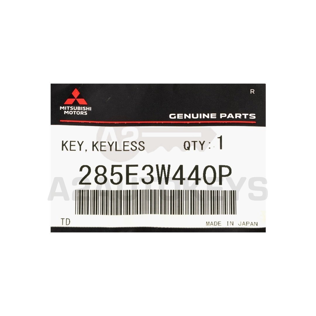 Mitsubishi Eclipse Cross 2022 Genuine Smart Remote Key 2 Buttons 433MHz 285E3W440P / 8637C984