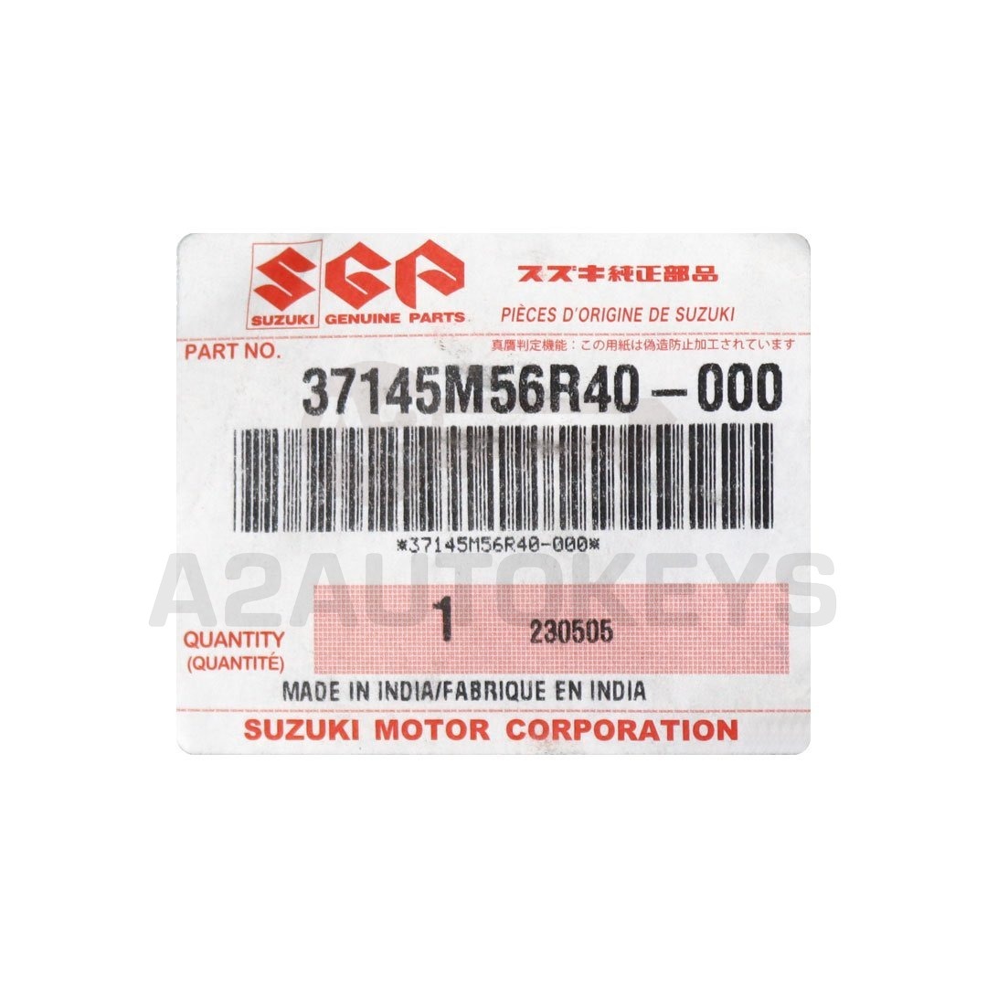 Suzuki Swift 2021 Genuine Remote Key 2 Buttons 433MHz 37145M56R40