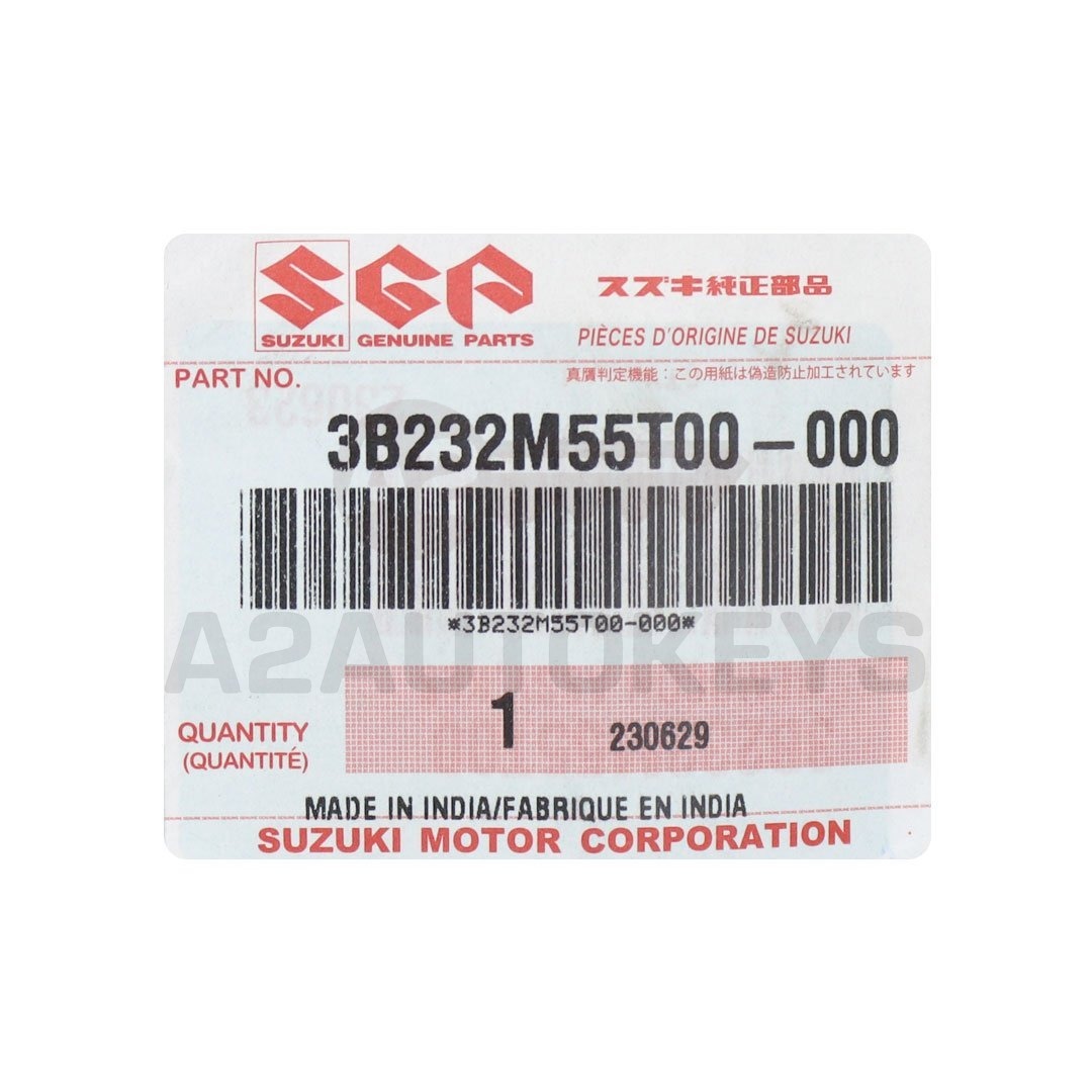 Suzuki Baleno / Esteem 2022 Genuine Smart Remote Key 2 Buttons 433MHz 3B232M55T00