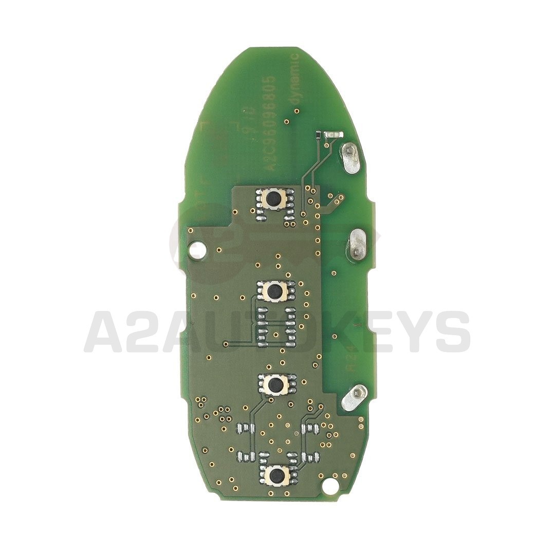 Mitsubishi Outlander 2022-2024 Original Smart Remote Key PCB 3+1 Buttons 433MHz 8637C254 With Aftermarket Shell