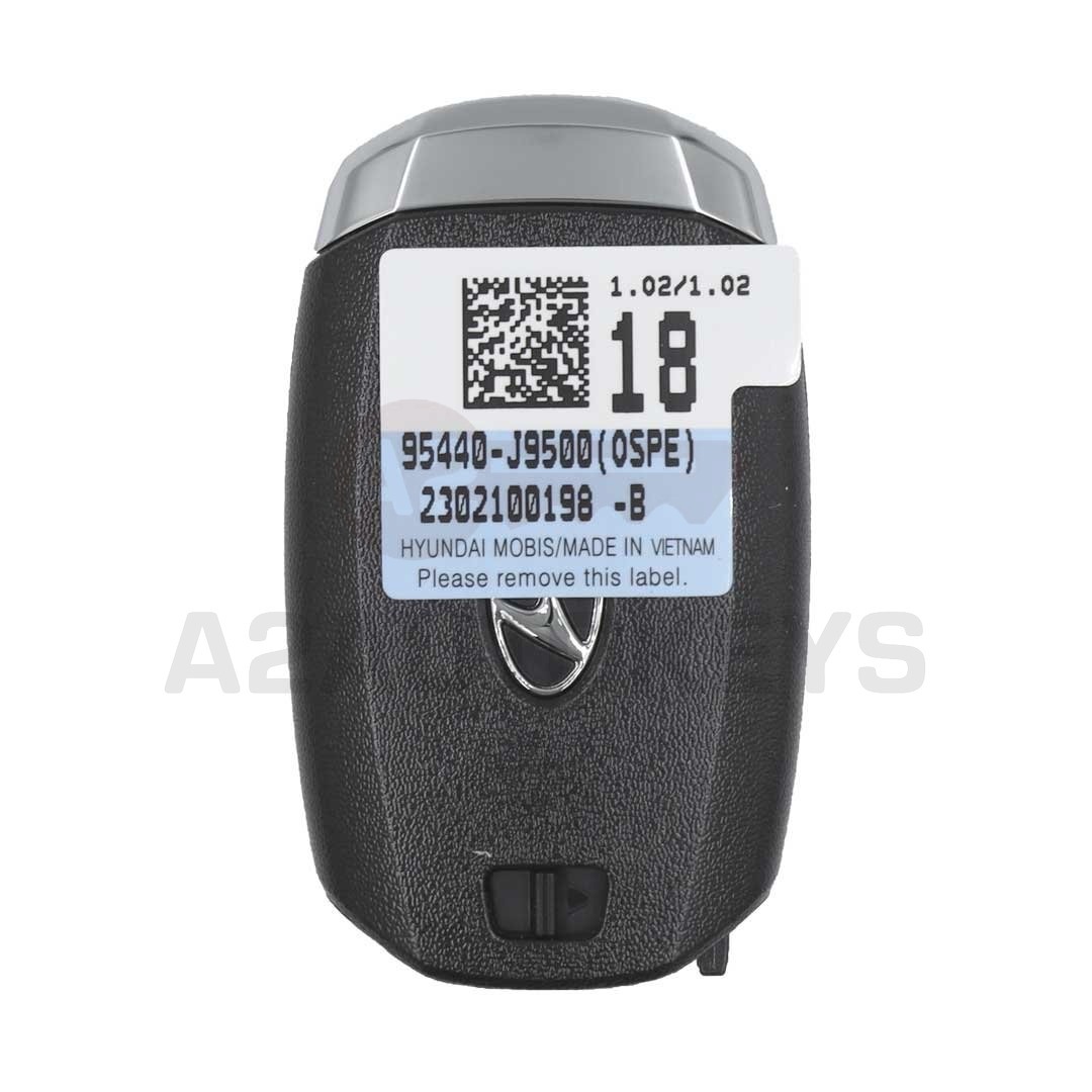 Hyundai Kona 2022 Genuine Smart Remote Key 3 Buttons 433MHz 95440-J9500