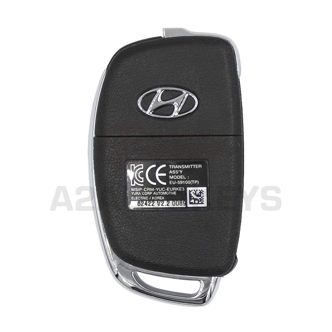 Hyundai H350 2017 Genuine Flip Remote Key 3 Button 433MHz 95810-59100