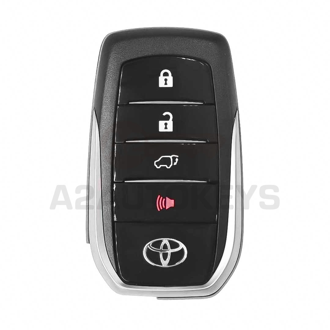 Toyota Fortuner 2016-2022 GR Sport Original Smart Remote Key 4 Buttons 433MHz