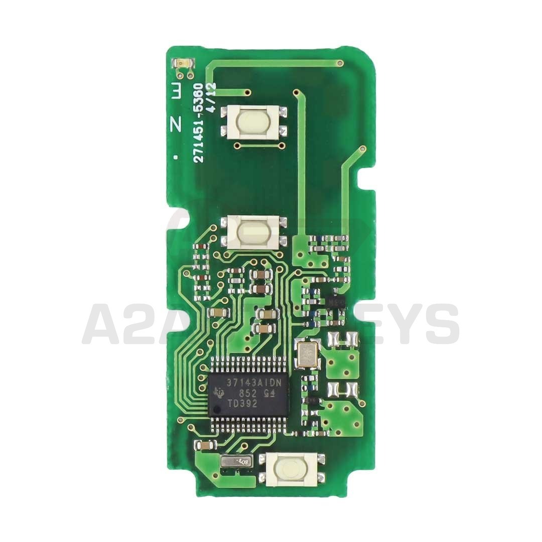 Lexus Smart Remote Key 3 Buttons 312MHz PCB 271451-5360
