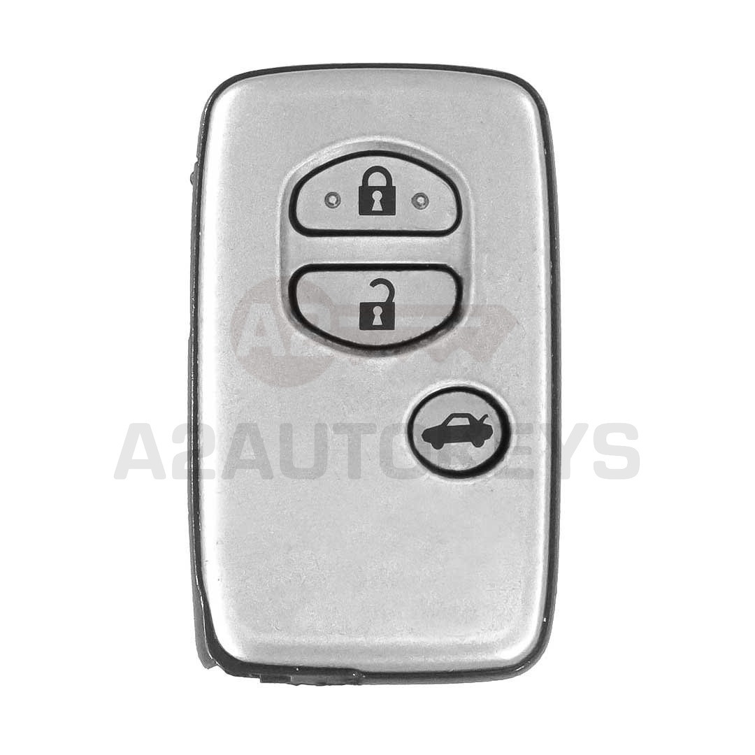 Toyota Smart Remote Key 3 Buttons 312MHz Silver Cover PCB 271451-5360