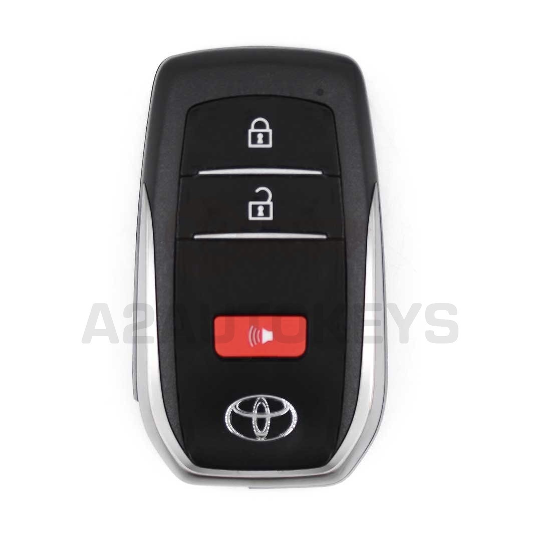 Toyota Land Cruiser 2022-2024 Smart Remote Key 2+1 Button 433.58/434.42MHz 8990H-60440 / 8990H-60481