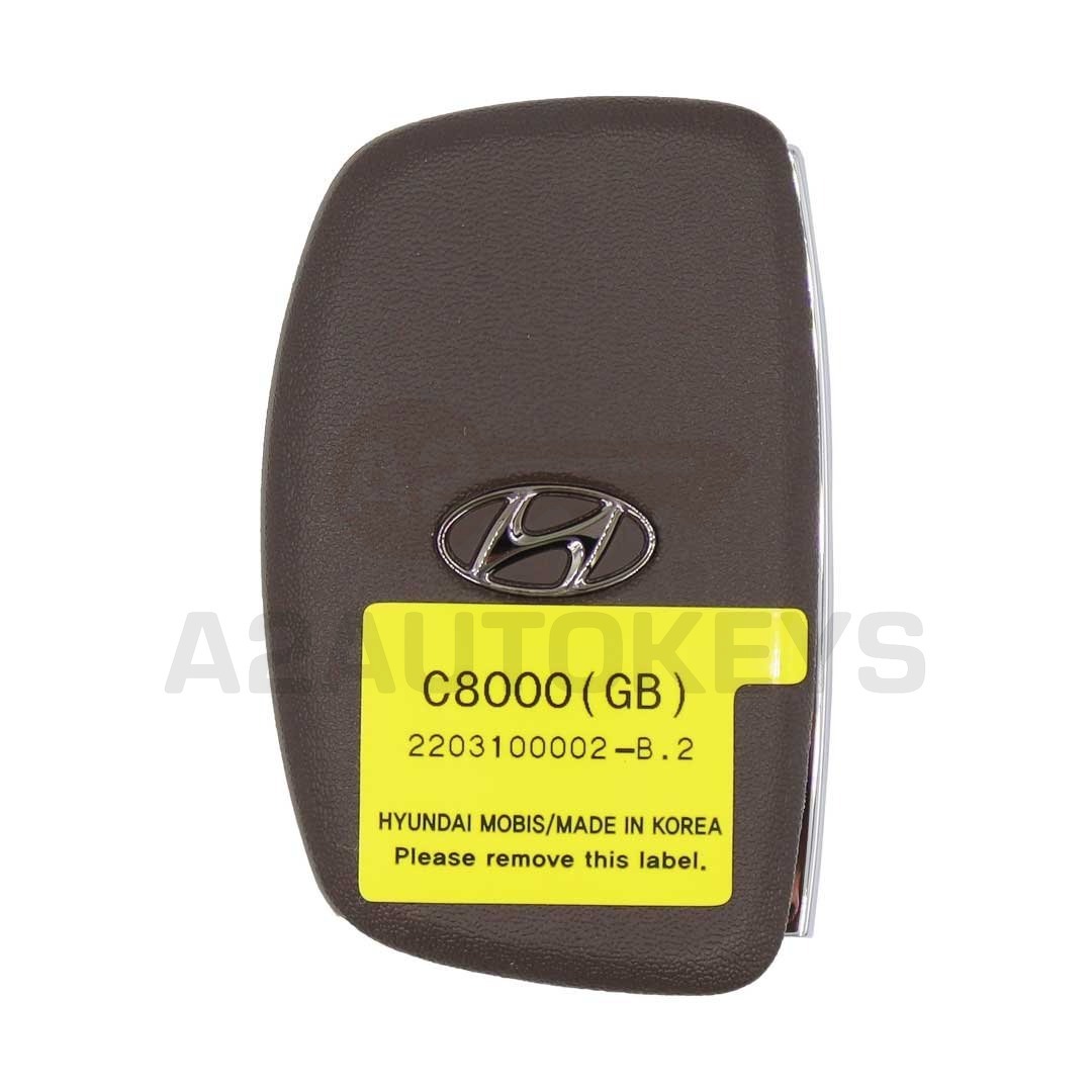 Hyundai I20 2018 Smart Remote Key 3 Buttons 433MHz 95440-C8000