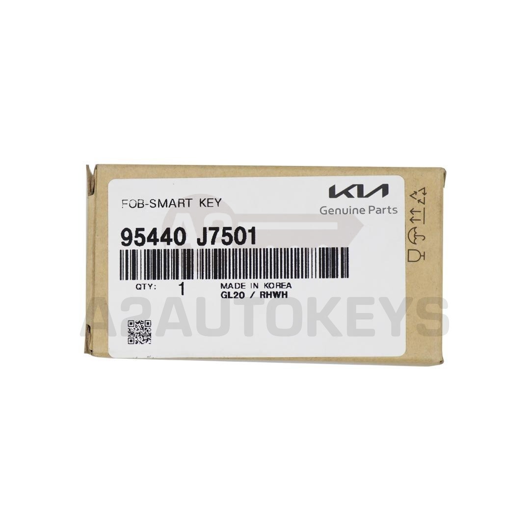 Kia Ceed 2020 Genuine Smart Remote Key 3 Button 433MHz 95440-J7501