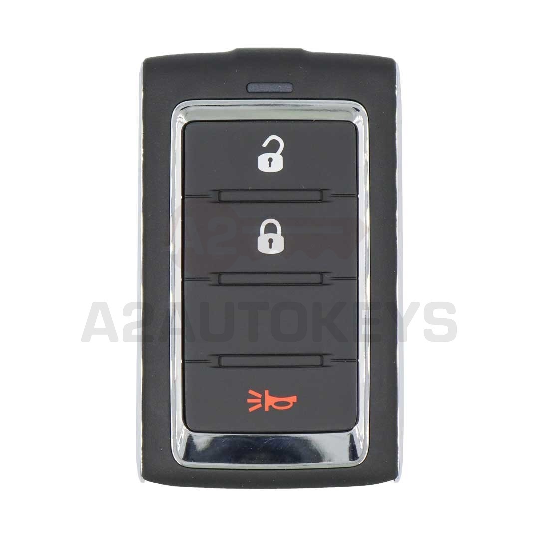 Jeep Grand Cherokee 2022 Genuine Smart Remote Key 2+1 Button 433MHz 68377529AA, 68377529AB, 68582686AA, 68582686AB