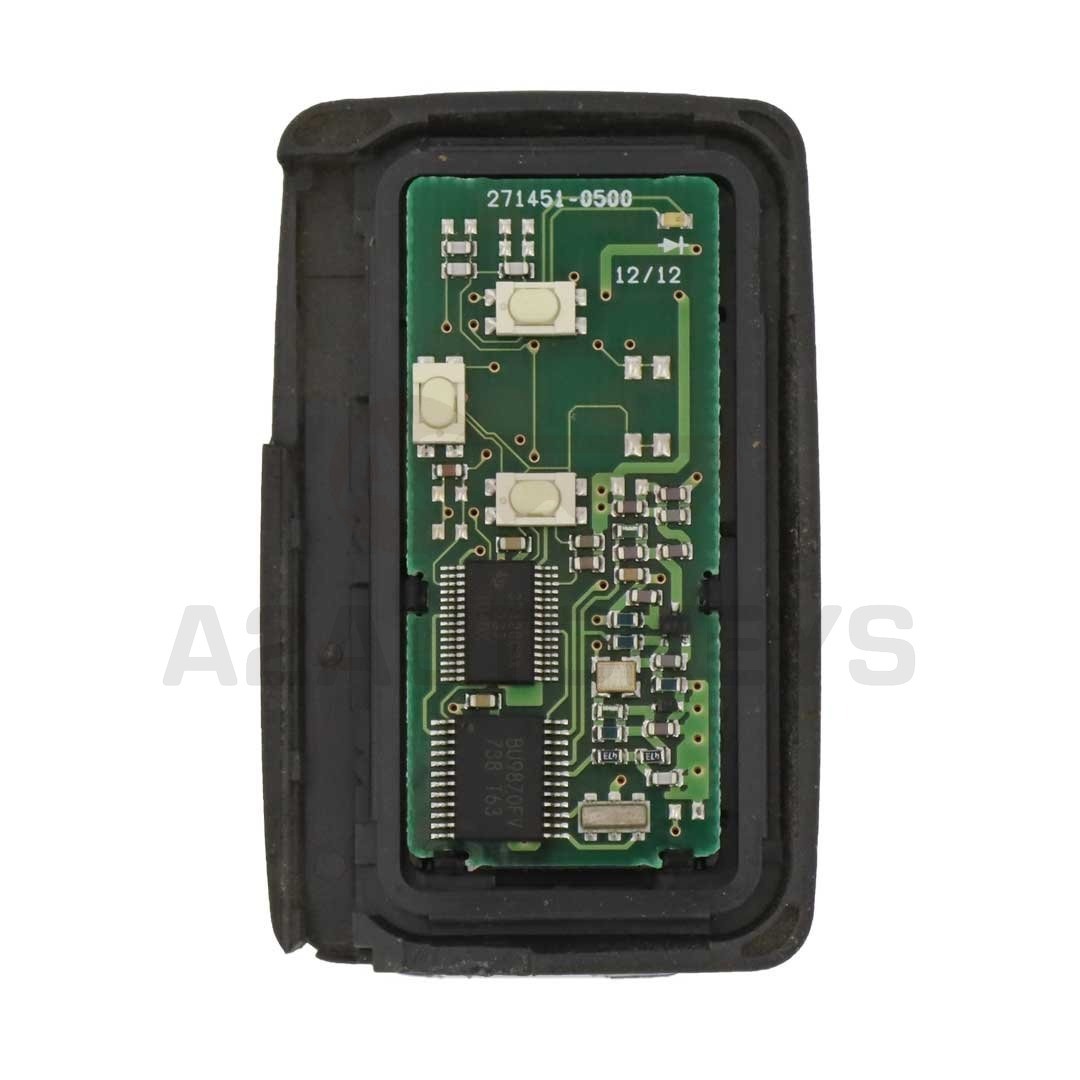 Toyota Smart Key 3 Buttons 312MHz Black 271451-0500