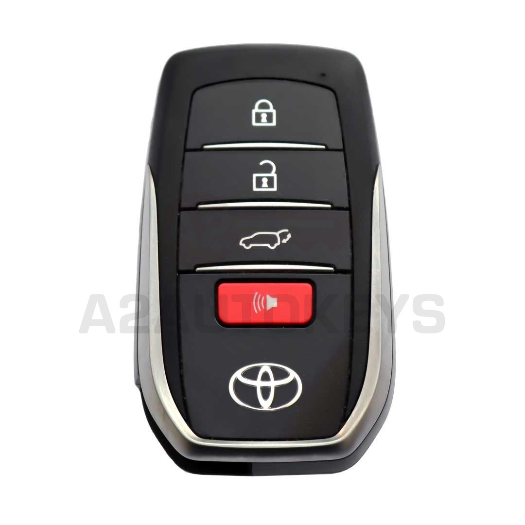 Toyota Land Cruiser 2022-2024 Genuine Smart Key 3+1 Button 433.58/434.42MHz 8990H-60460 / 8990H-60351