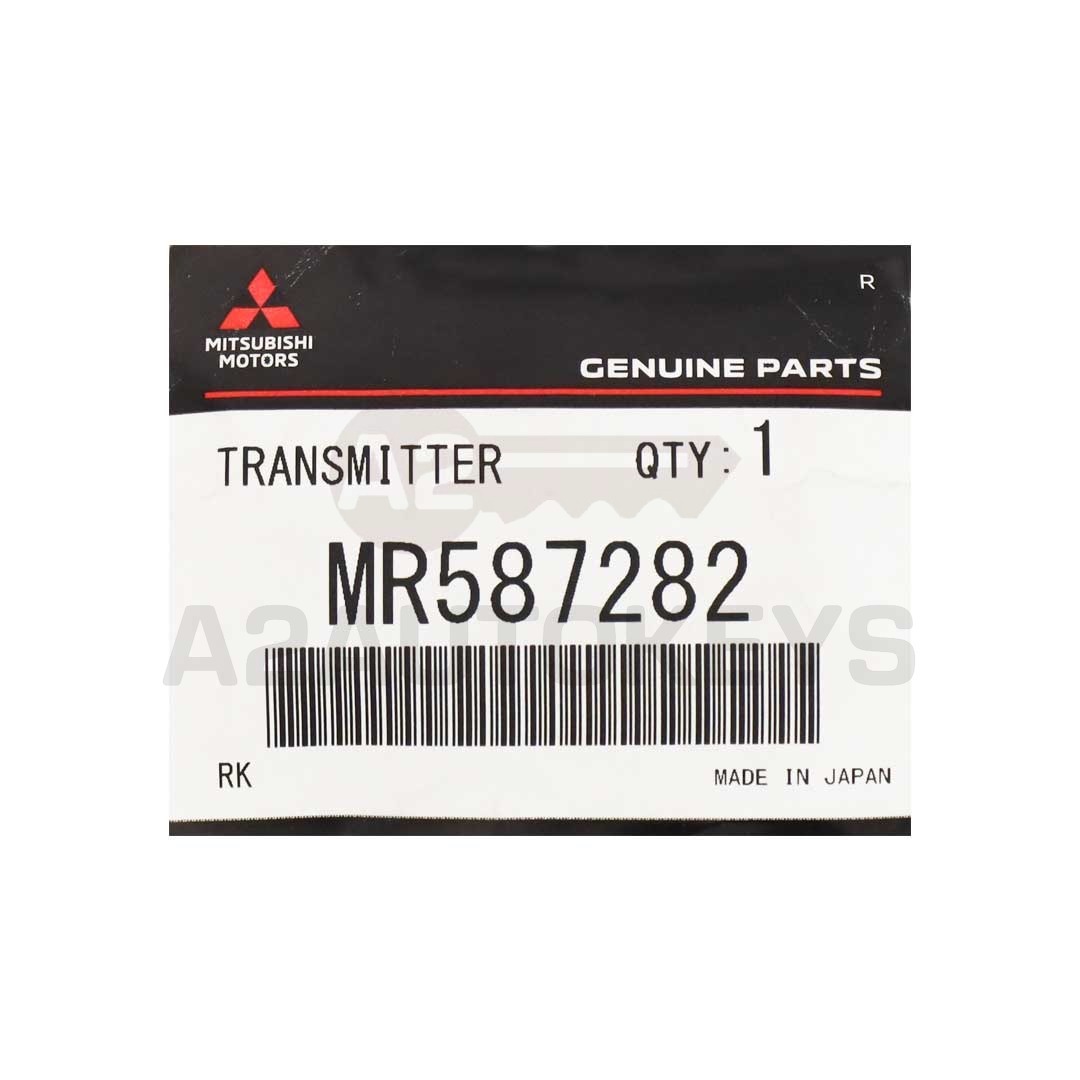 Mitsubishi Pajero 2006 Remote 2 Button 433MHz MR587282 / MR301711