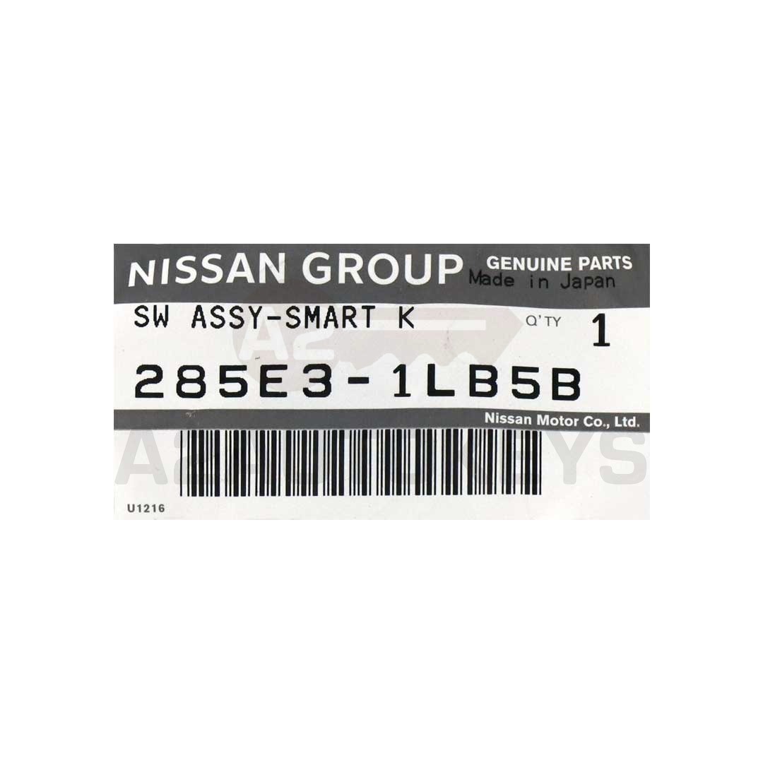 Nissan Patrol 2022 Smart Key 5 Buttons 433MHz 285E3-1LB5B