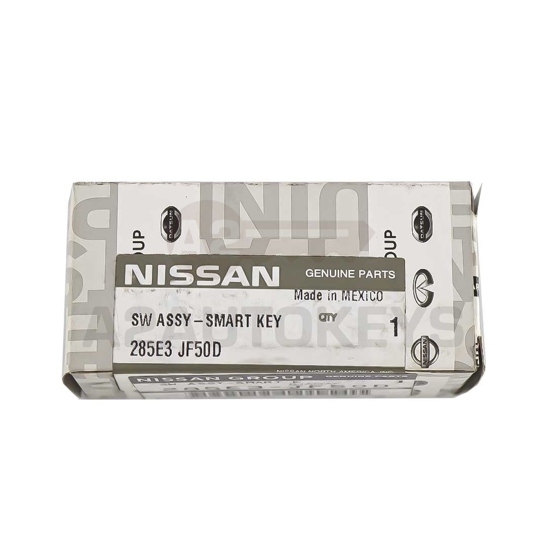 Nissan GTR 2019 Genuine Smart Remote Key 3 Buttons 433MHz 285E3-JF50D