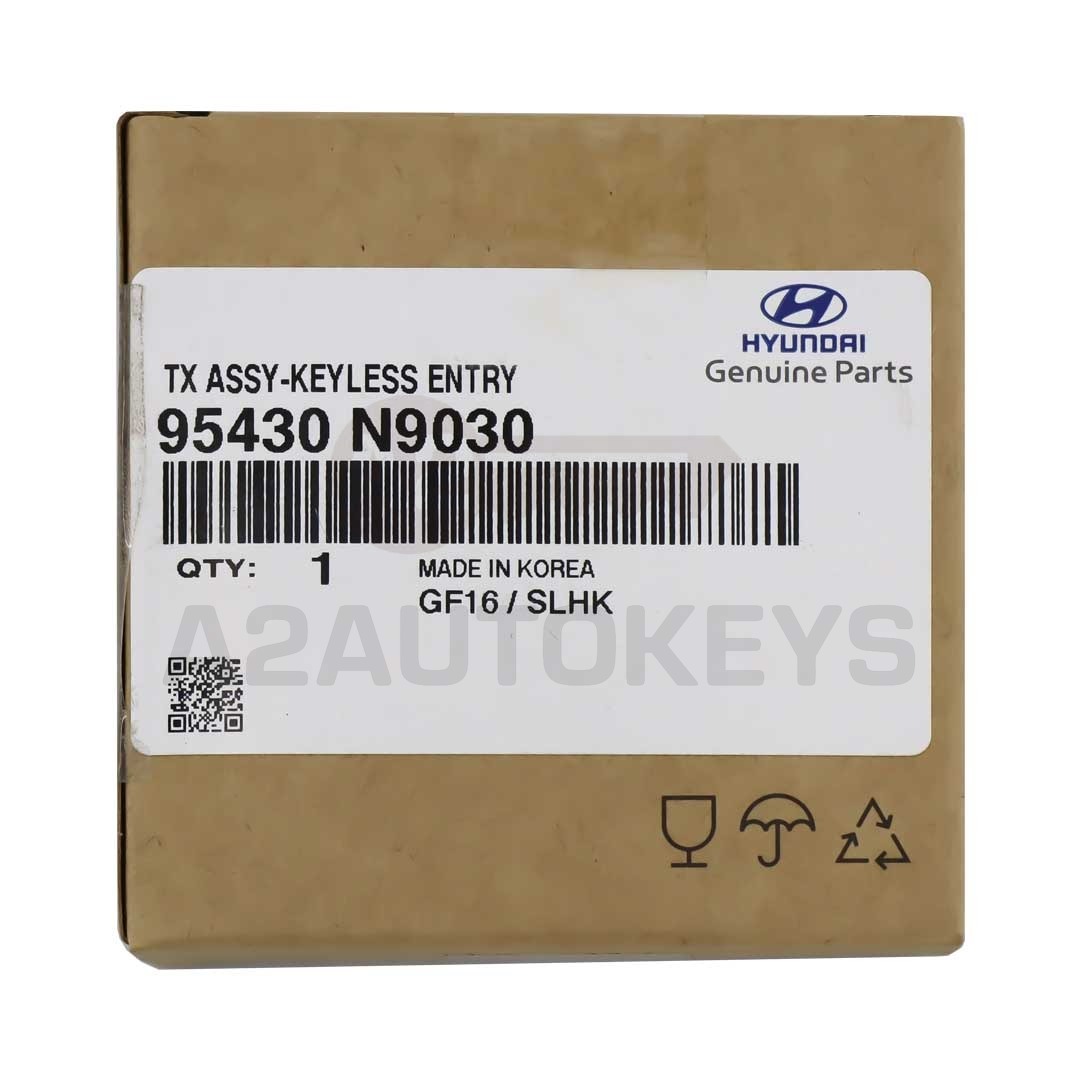 Hyundai Tucson 2022 Genuine Flip Remote 3 Buttons 433MHz 95430-N9030