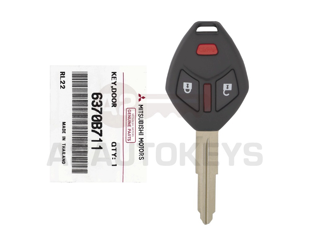 Mitsubishi Mirage 2014 Genuine Remote Key 2+1 Button 315MHz 6370B711