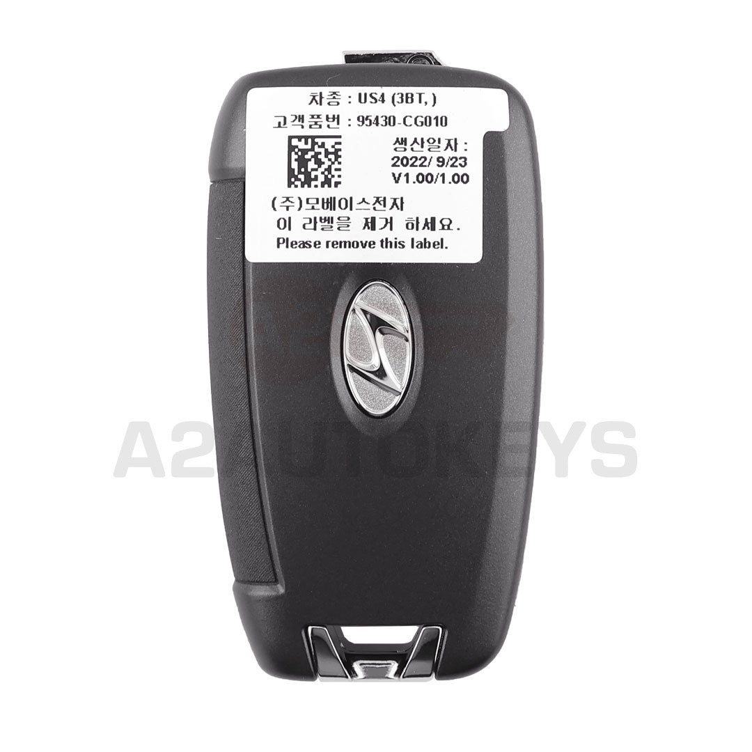 Hyundai Staria 2022 Genuine Flip Remote Key 3 Buttons 433MHz 95430-CG010