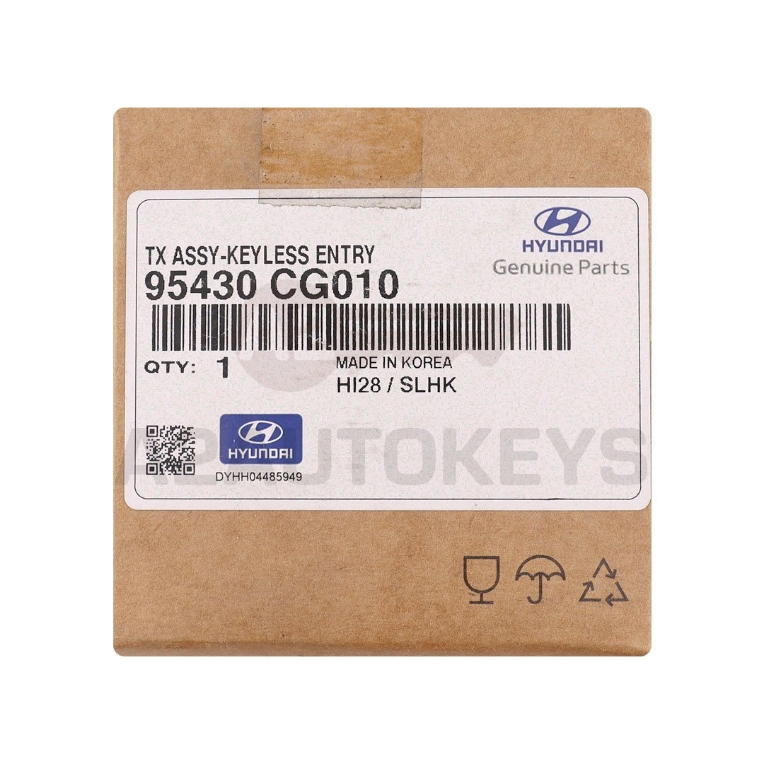 Hyundai Staria 2022 Genuine Flip Remote Key 3 Buttons 433MHz 95430-CG010