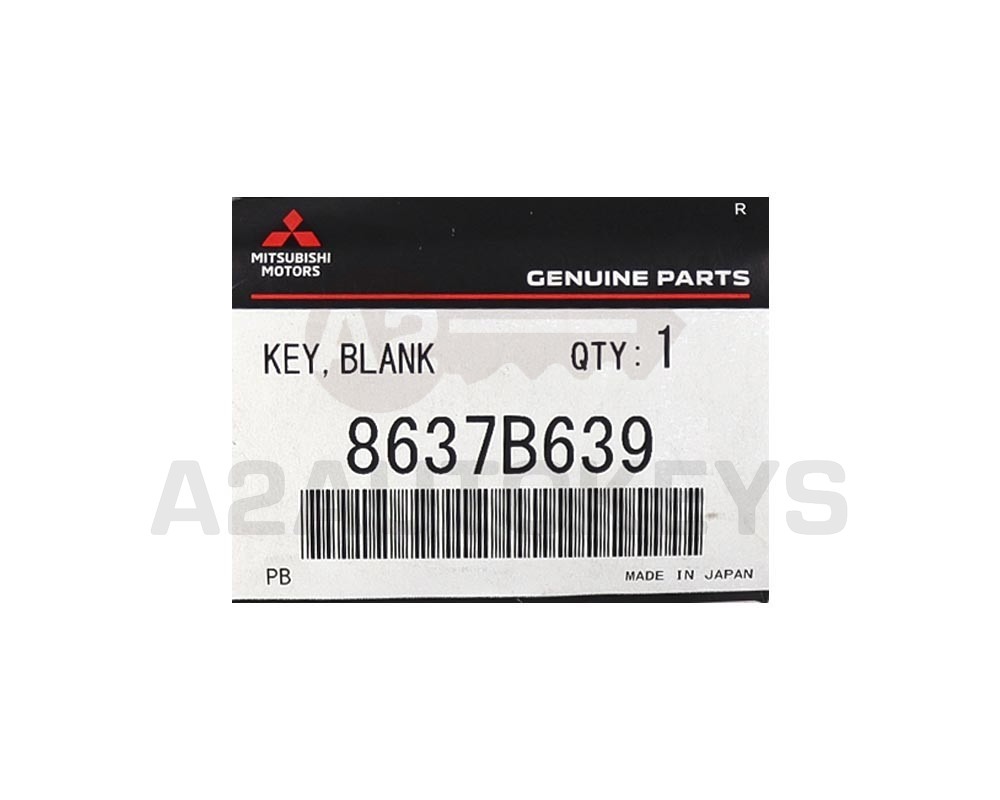 Mitsubishi Eclipse Cross 2018-2020 Genuine Smart Key 2+1 Buttons 315MHz 8637B639 / 285E3W180P