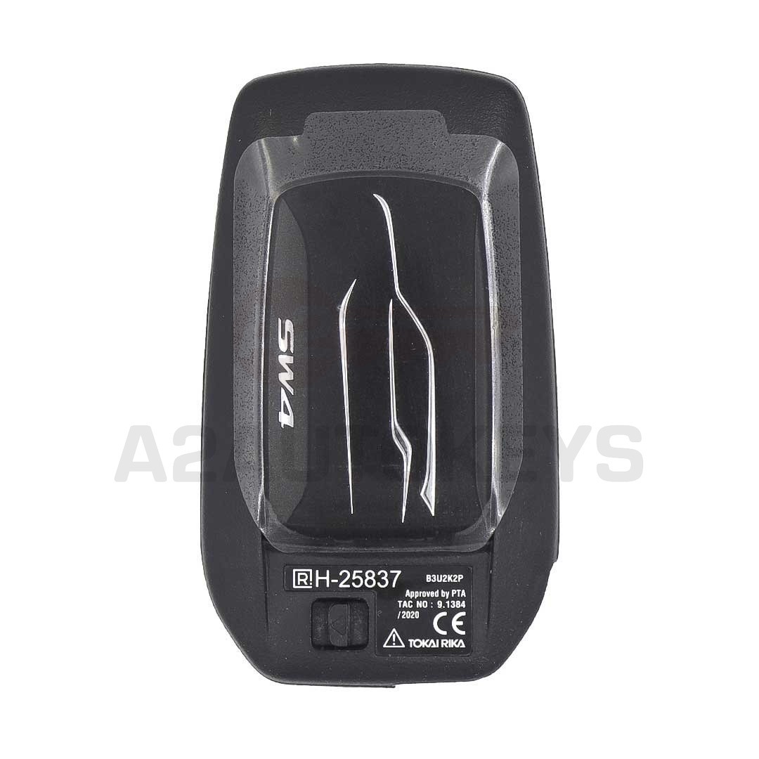 Toyota Fortuner SW4 2016-2022 Original Smart Remote Key 312.11/314.35MHz 89904-0K130