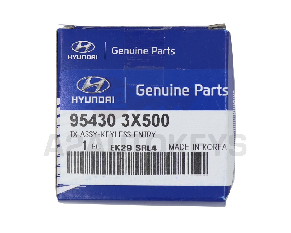 Hyundai Elantra 2011-2016 Genuine Remote 315MHz 95430-3X500