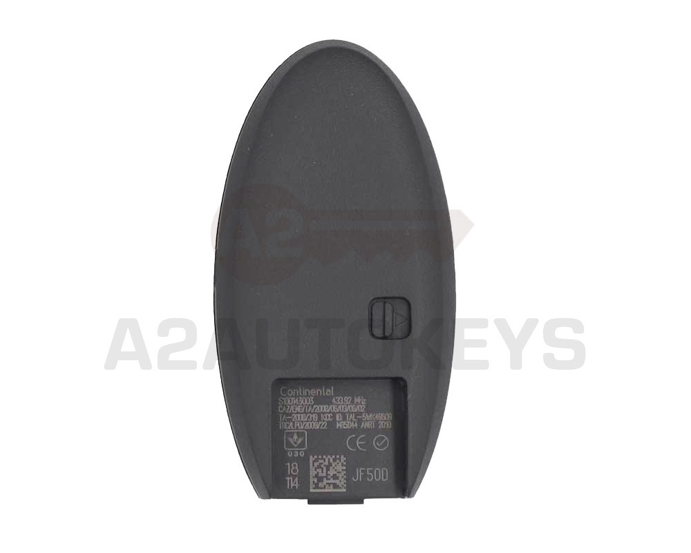 Nissan GTR 2013 Genuine Smart Key 3 Buttons 433MHz 285E3-JF50E / 285E3-JF50A