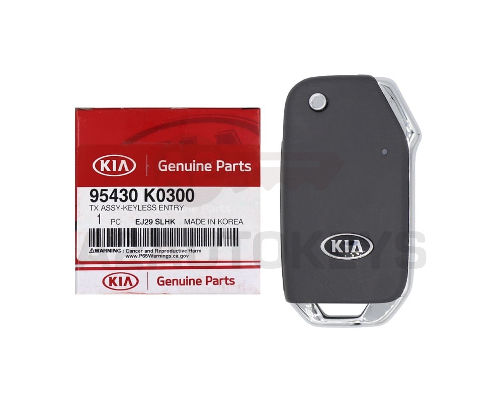 KIA Soul 2020 Genuine Flip Remote Key 3 Buttons 433MHz 95430-K0300